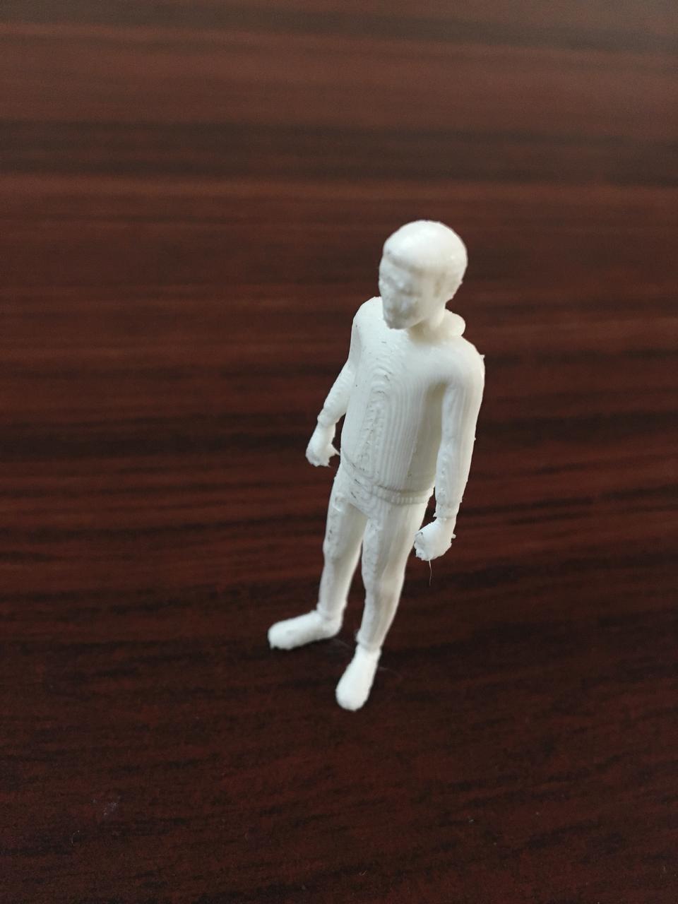 Free OBJ file Miniature Human Standing・Model to download and 3D print・Cults